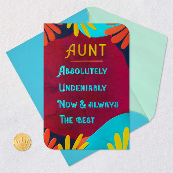 Aunts Are the Best Mother's Day Card for Aunt, , large image number 6