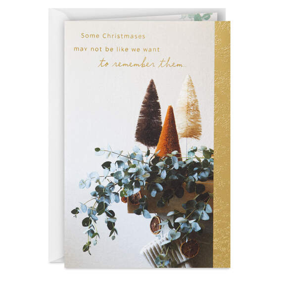 Extra Love When Times Aren't So Merry Supportive Christmas Card