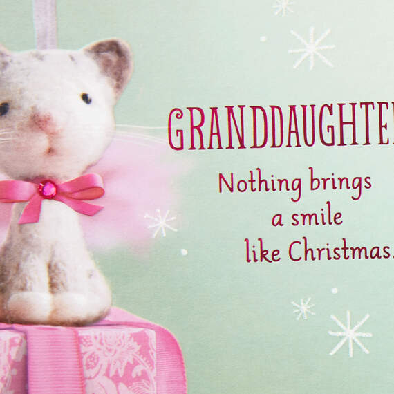 Joy, Pride and Love Christmas Card for Granddaughter, , large image number 4