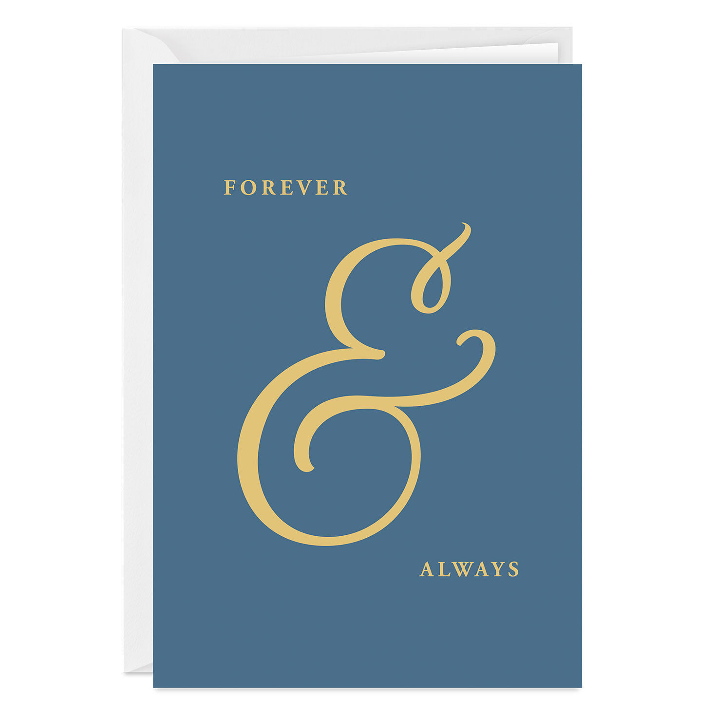 Forever & Always Custom Love Card, , large image number 1