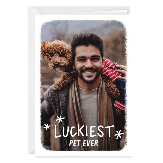 Personalized Luckiest Ever Photo Card