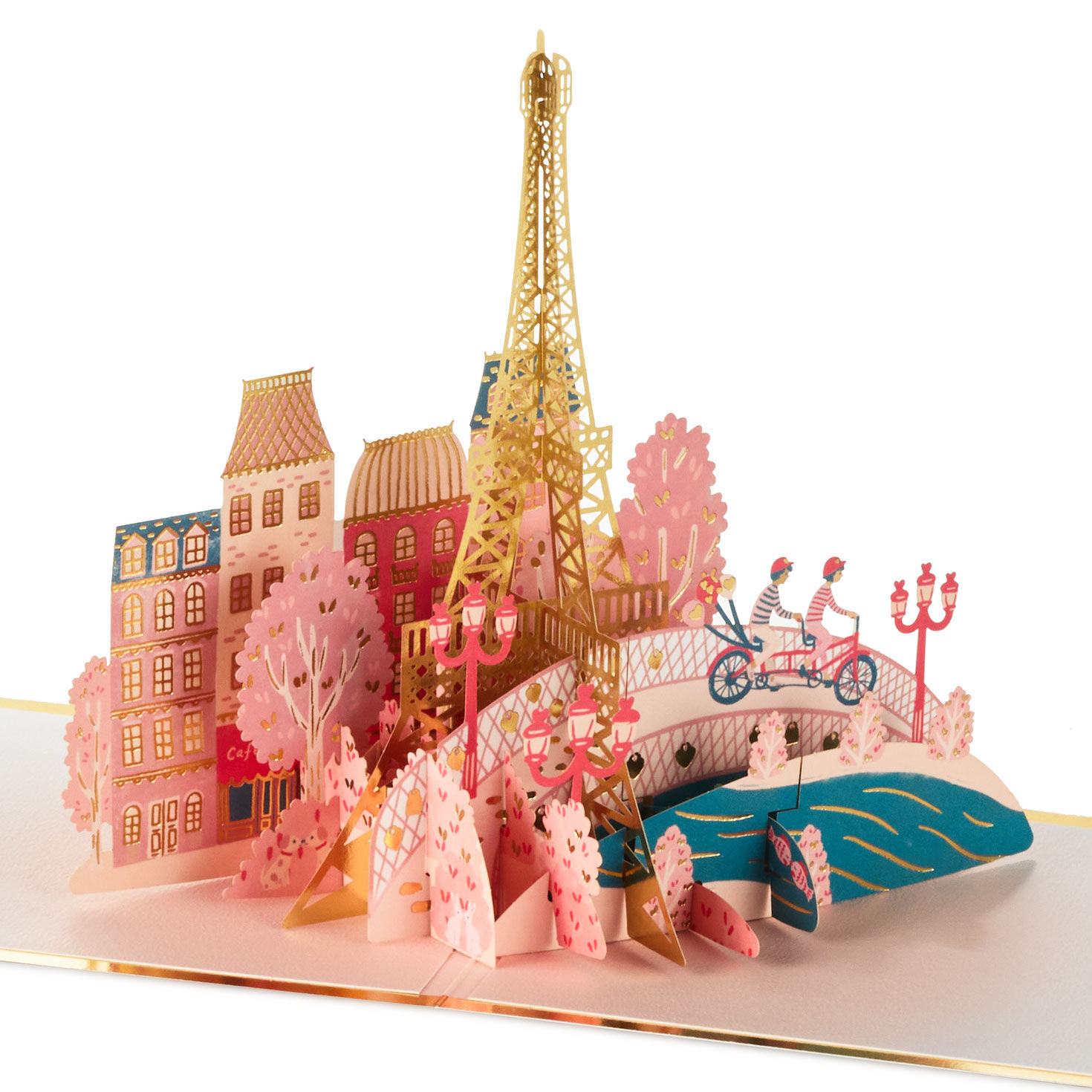 Eiffel Tower Meant to Be Pop-Up Love Card