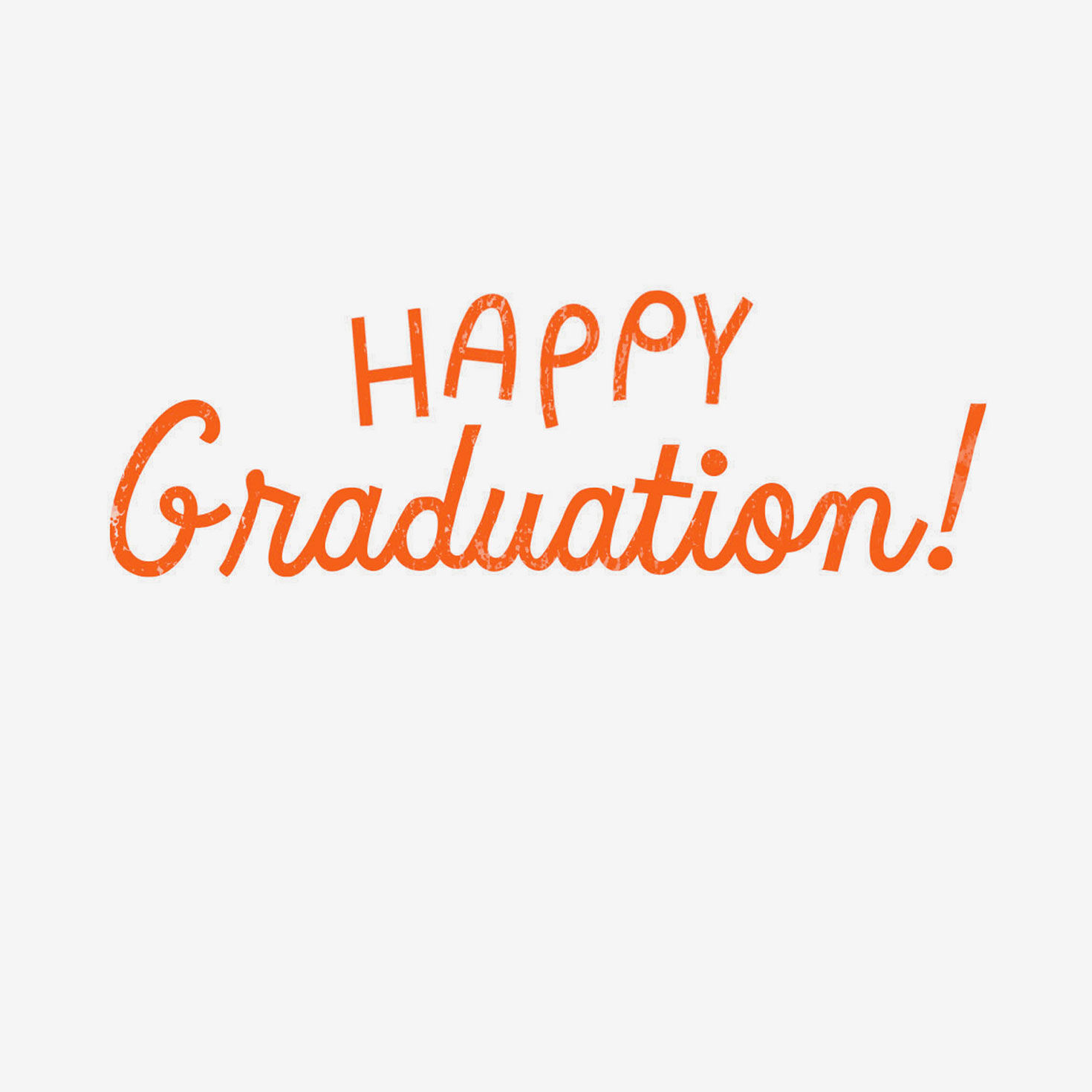 Yellow with Orange Tassel Graduation Card Sentiment image number 2