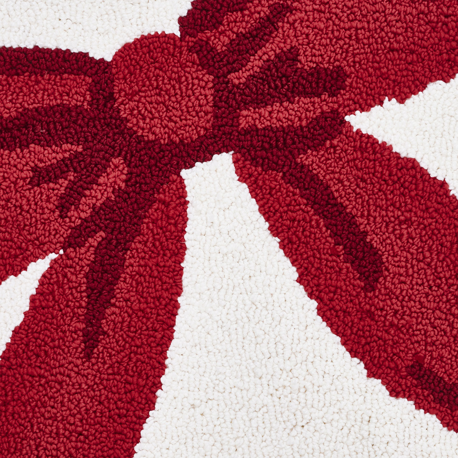 Hallmark Holiday Bow Bath Rug - 20x30 upclose view image number 3