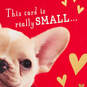 Jumbo Love You Puppy Dog and Hearts Valentine's Day Card, , large image number 4