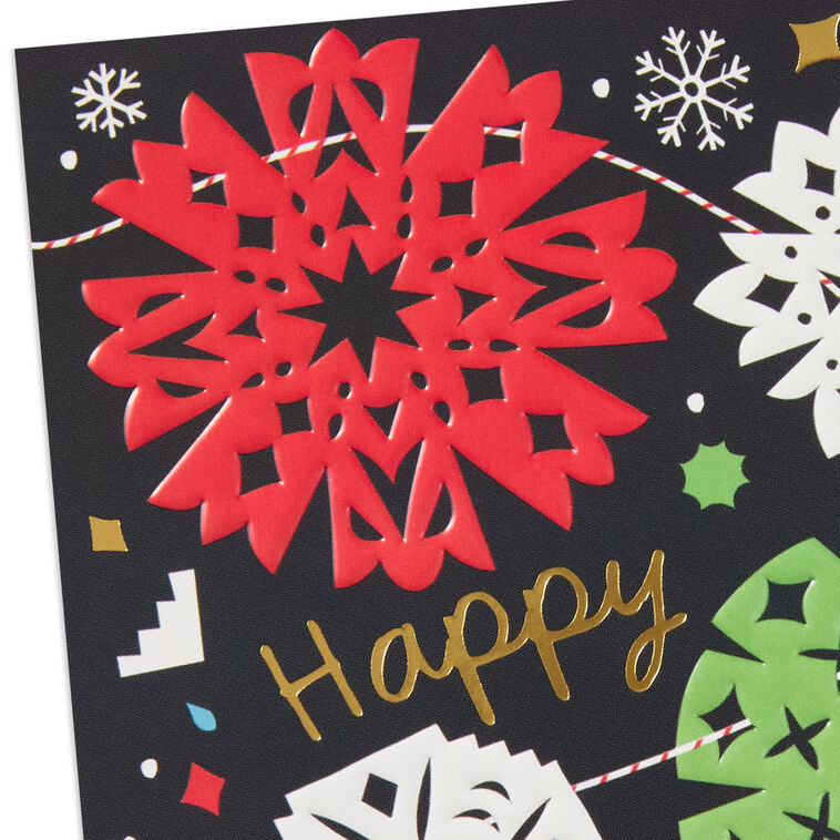 Paper Snowflakes UNICEF Boxed Christmas Cards Cover Detail image number 6