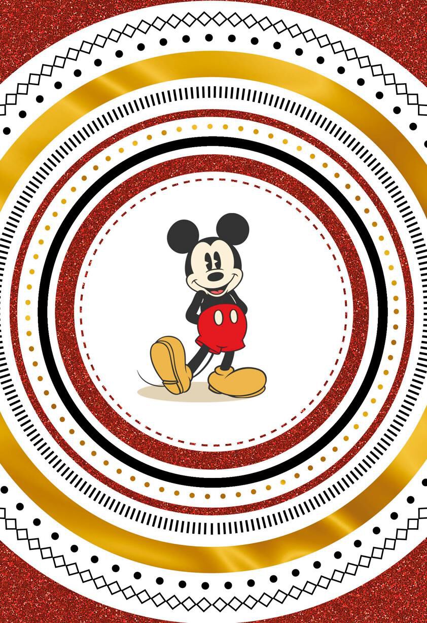 Mickey Mouse Whole Lot of Good Stuff Thank You Card