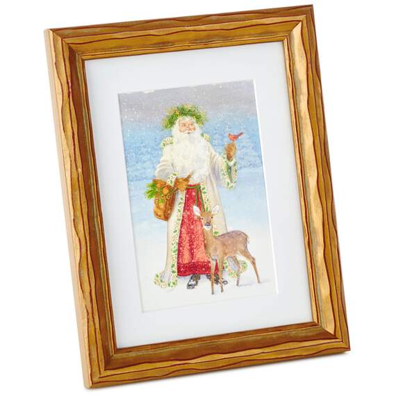 Father Christmas Framed Print, 9x7, , large image number 1