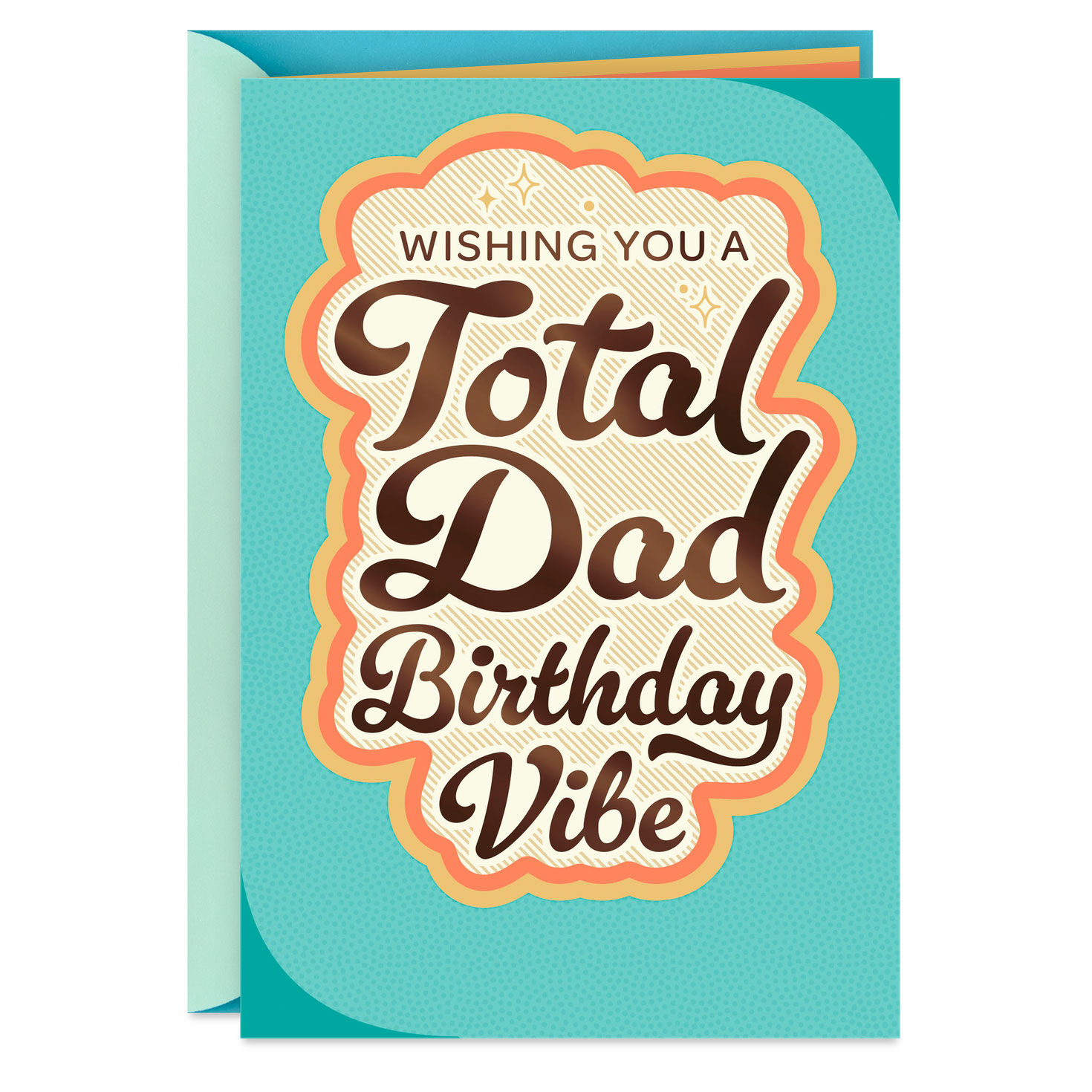 A Total Dad Birthday Vibe Birthday Card for Dad