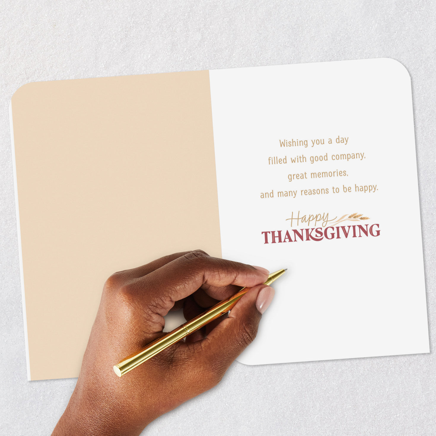 Many Reasons to Be Happy Thanksgiving Card for only USD 2.99 | Hallmark