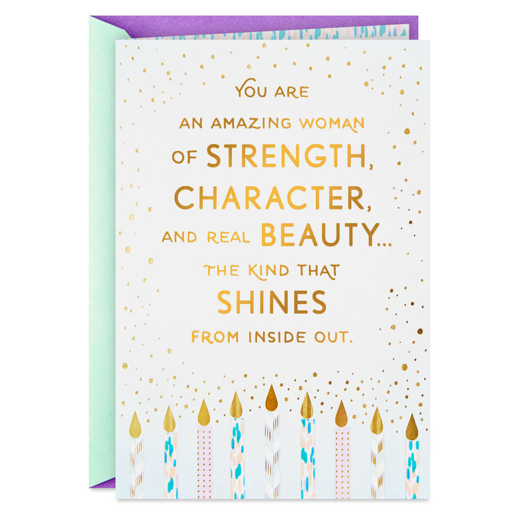 Unique and Loved In Every Way Birthday Card for Her