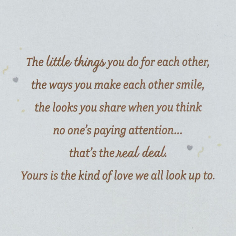 Gold and Silver Balloons Anniversary Card for Parents  image number 2