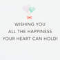 3.25" Mini Heart Balloons All the Happiness Card, , large image number 2