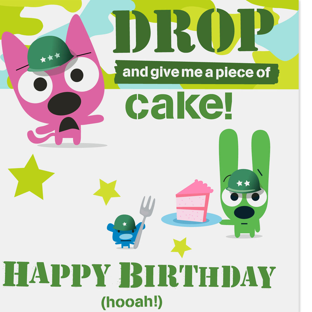 hoops&amp;yoyo™ Boot Camp Birthday Card With Sound - Greeting Cards - Hallmark