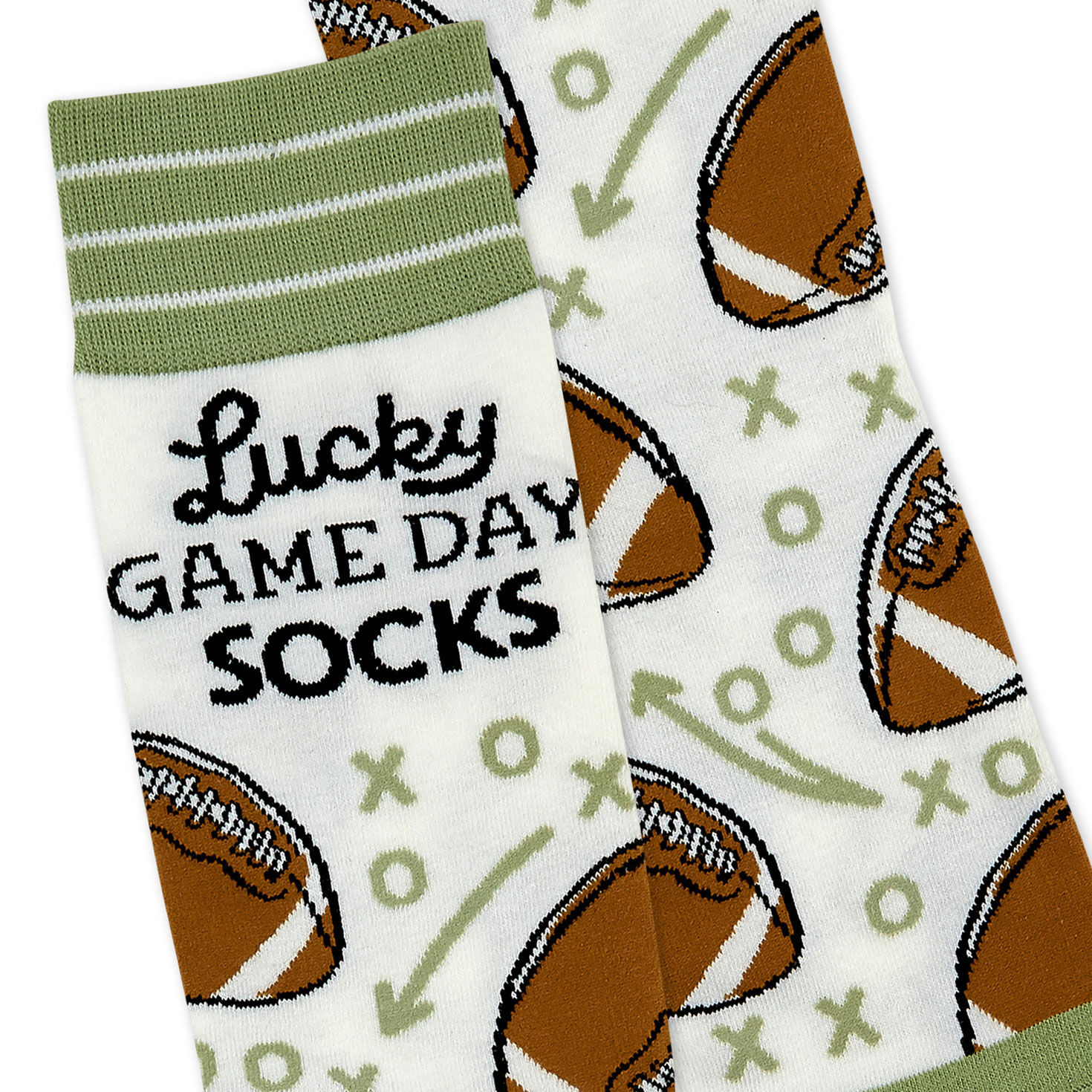 Lucky Game Day Football Unisex Crew Socks for only USD 12.99 | Hallmark