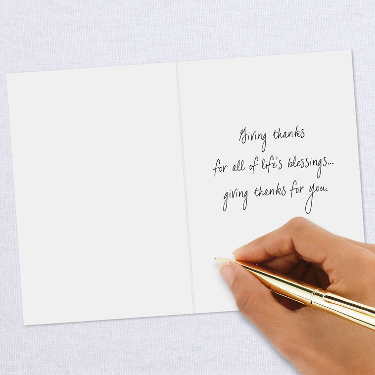 Hallmark Signature Paper Wonder Thanksgiving Pop-Up-Karte