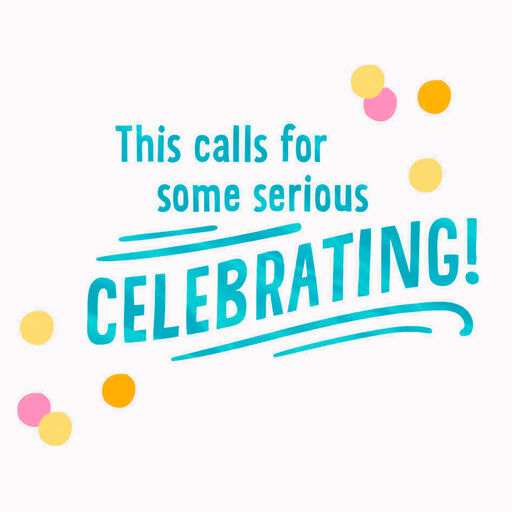 Yay Video Greeting Congratulations Card, 