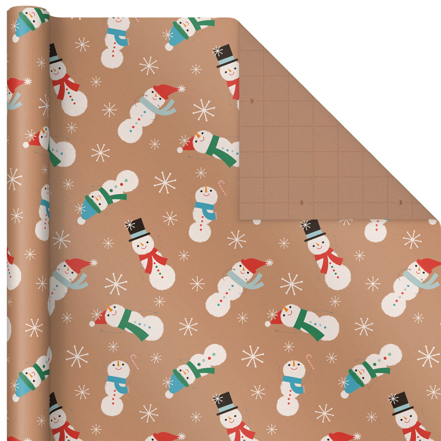 Kraft Christmas Wrapping Paper for Kids  image number 4