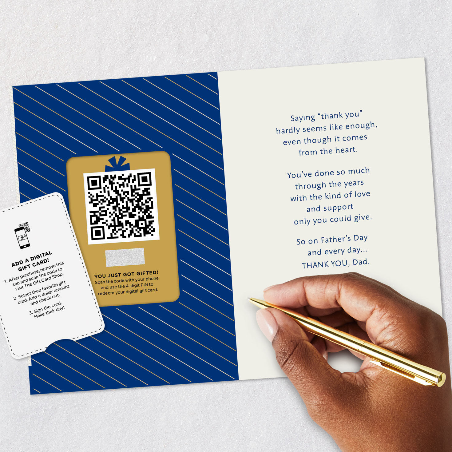 You're Loved and Appreciated Gift Card Greeting Father's Day Card for Dad for only USD 4.99 | Hallmark