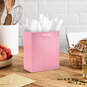 6.5" Pink Small Gift Bag, Light Pink, large image number 2