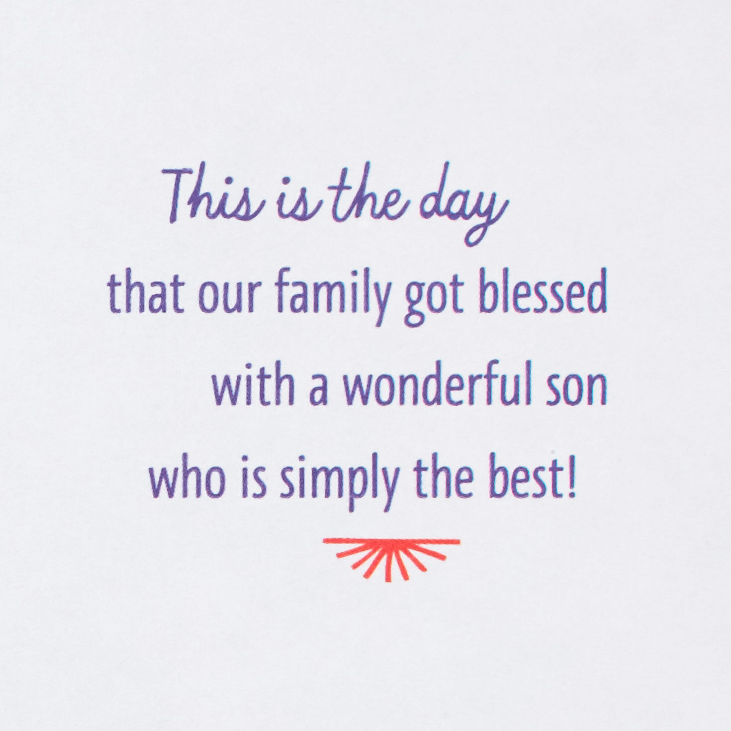 This Is the Day Birthday Card for Son for only USD 5.59 | Hallmark