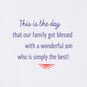 This Is the Day Birthday Card for Son, , large image number 3