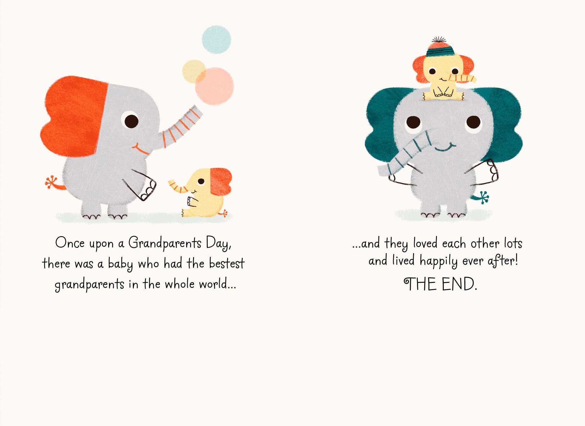 A Happily Ever After Story Grandparents Day Card