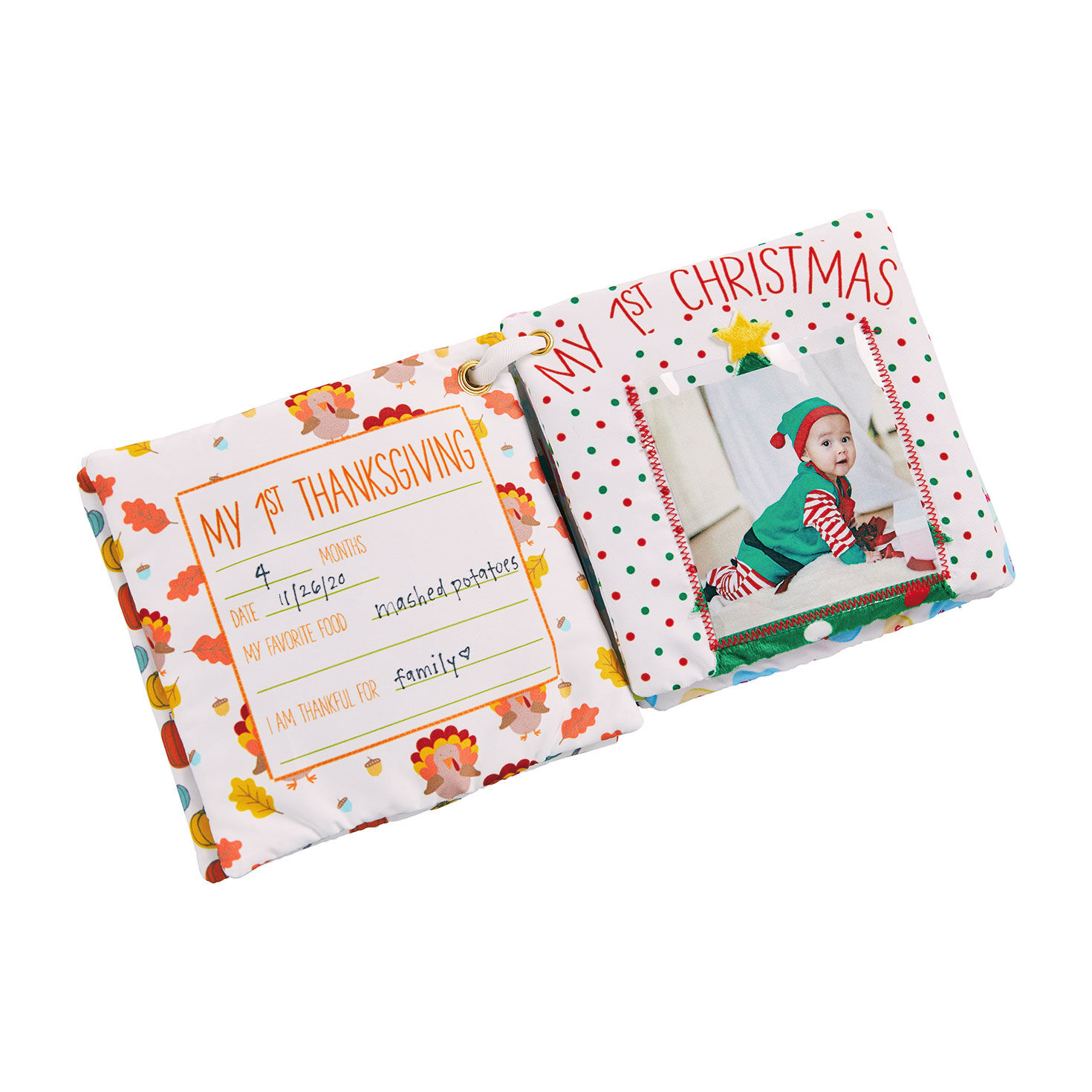 Mud Pie My First Holidays Cloth Book for only USD 24.99 | Hallmark