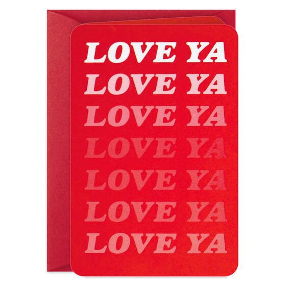 3.25" Mini Love Ya So Much Love Card, , large image number 3