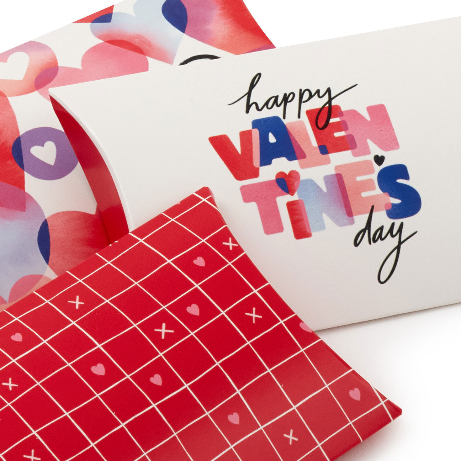 Happy Valentine's Day 3-Pack Assorted Small Pillow Box Bundle, , large image number 4