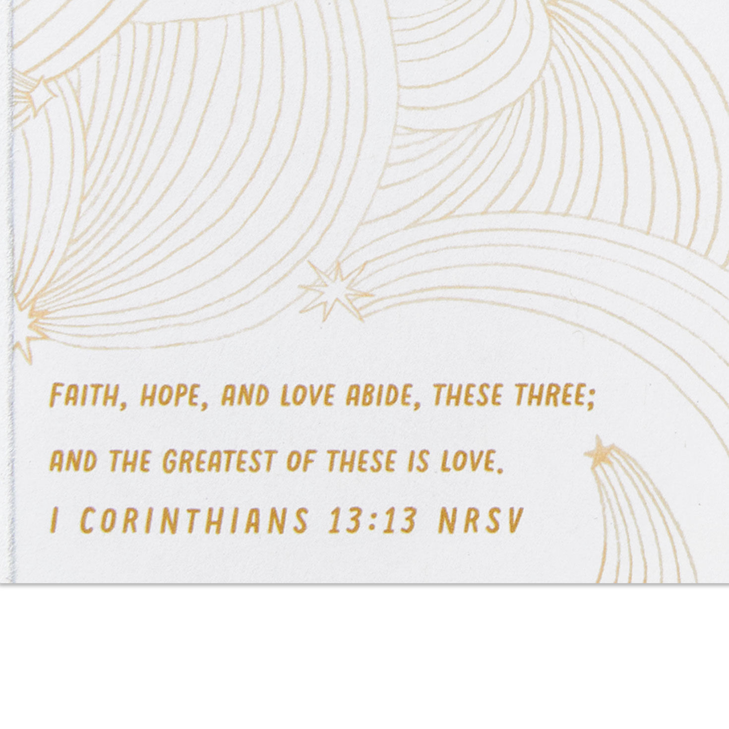 Teddy Bear on Blue Christian Baptism Card for Grandson scripture image number 3