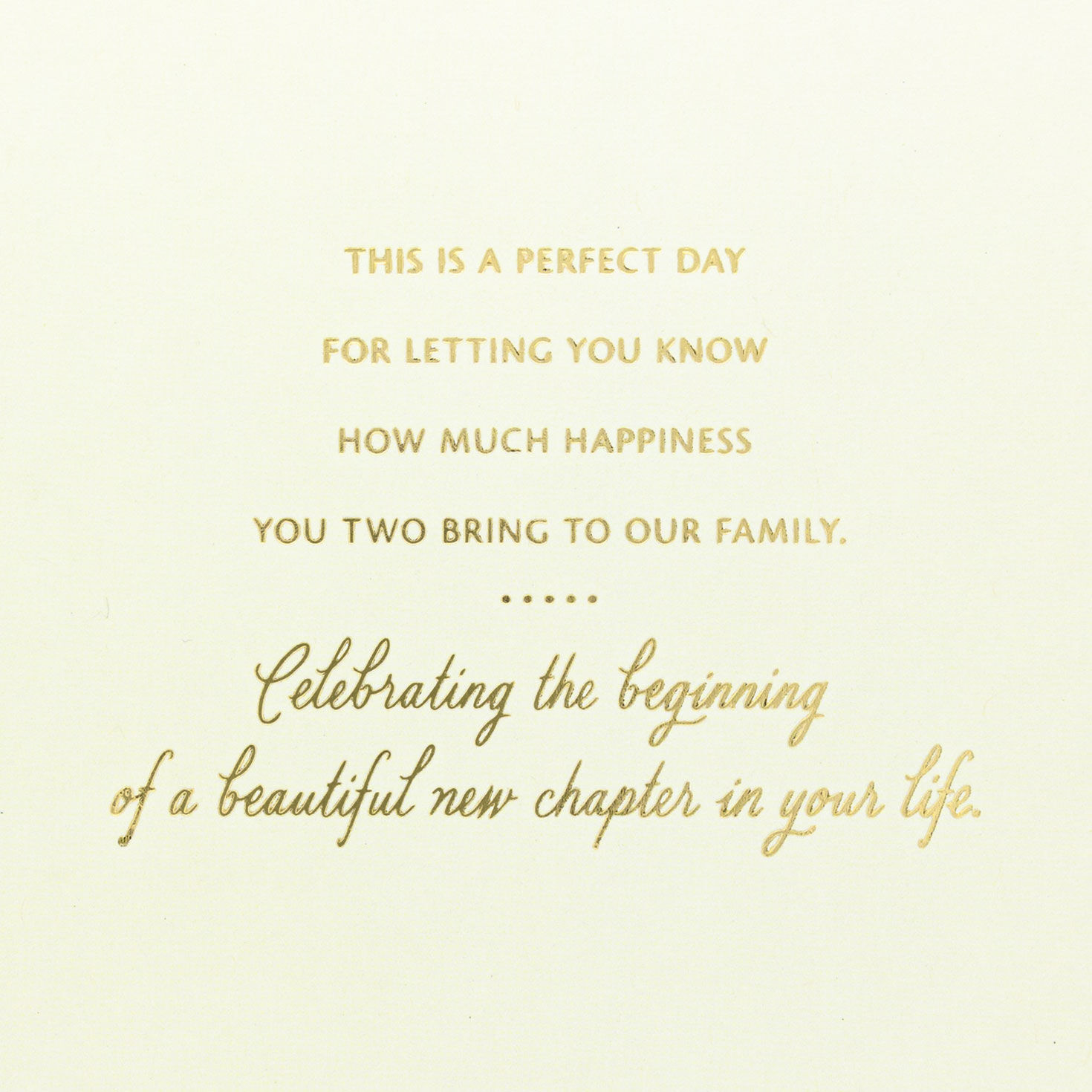 Stained Glass and Marble Grandson Wedding Card Sentiment image number 2