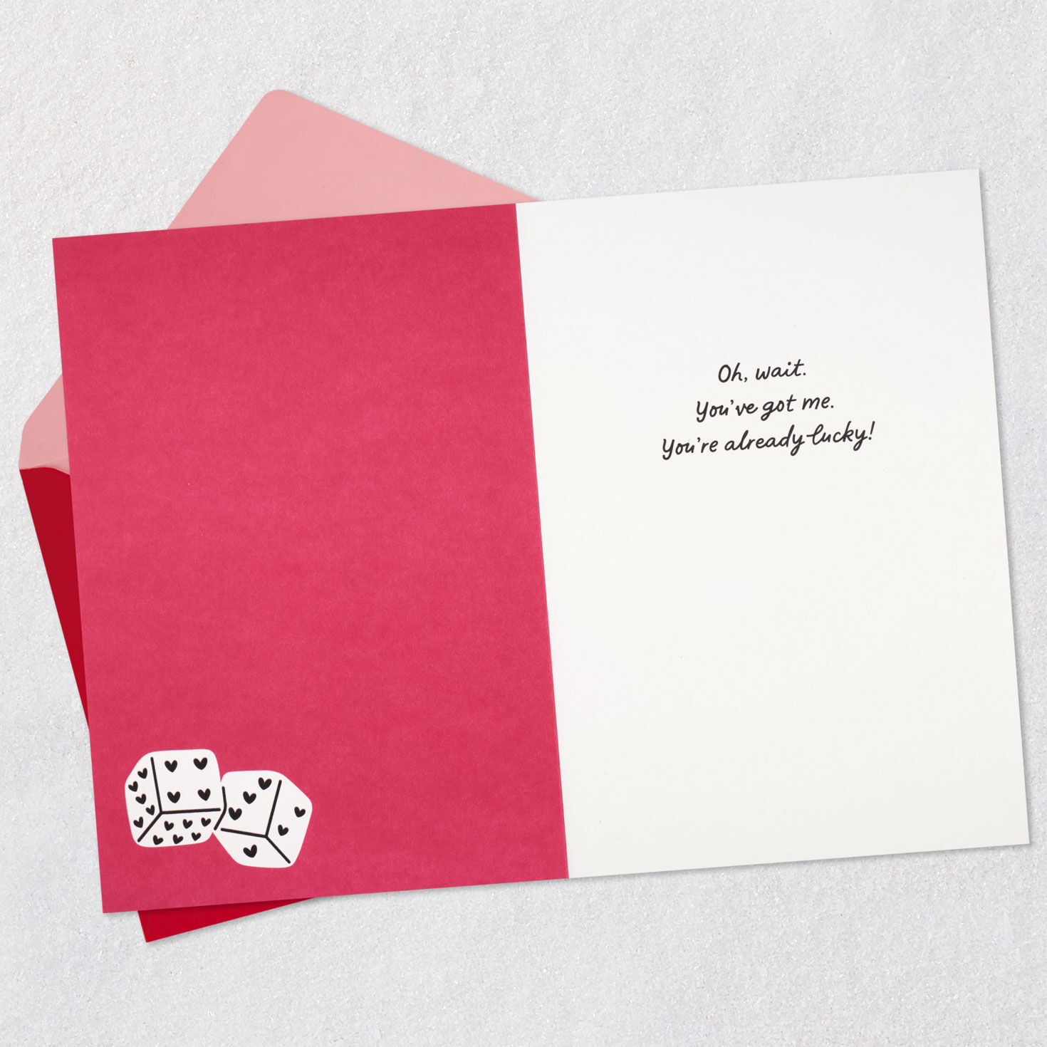 Wanna Get Lucky Funny Valentine's Day Card for only USD 4.49 | Hallmark