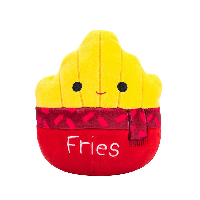 5" Squishmallows Floyd French Fries With Red Scarf Mini Plush