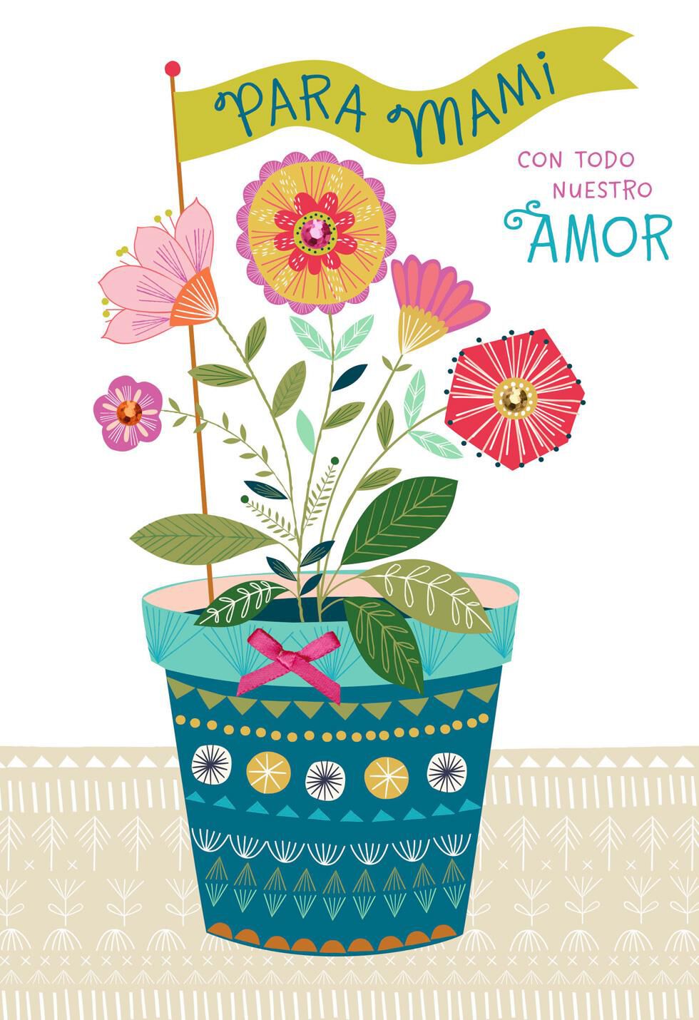 A Million Hugs Spanish-Language Mother's Day Card