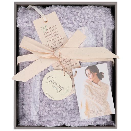 Light Purple Giving Shawl, 