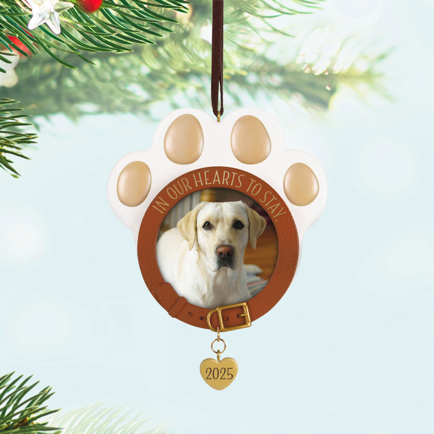 In Our Hearts to Stay 2025 Photo Frame Ornament, , large image number 2