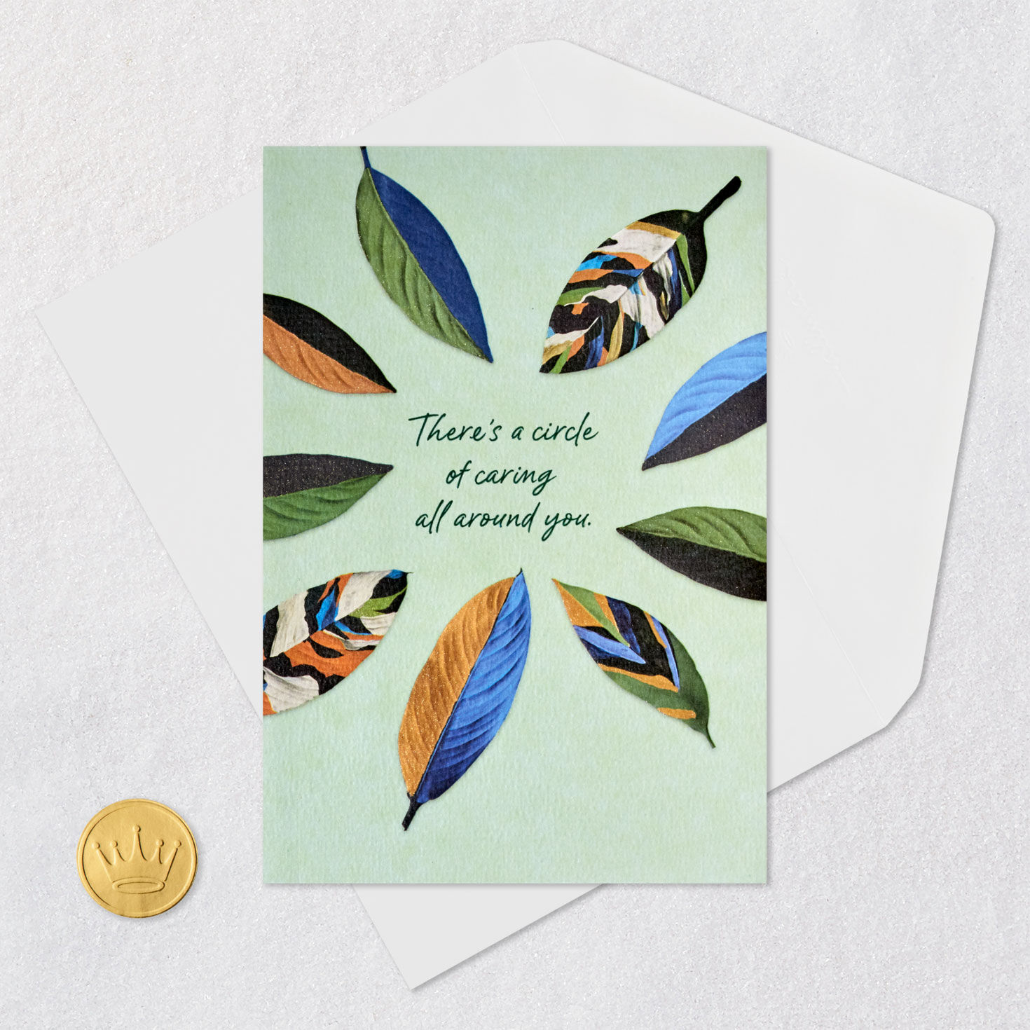There's a Circle of Caring All Around You Get Well Card for only USD 5.59 | Hallmark