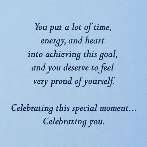 You Deserve to Feel Proud American Citizenship Congratulations Card, 