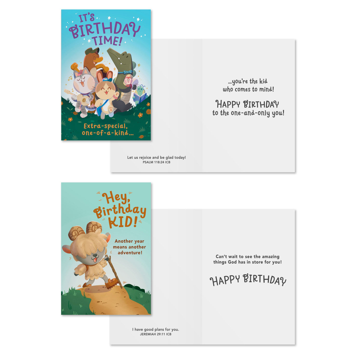 DaySpring Birthday Cards for Children Assortment Card Front with Sentiment image number 4