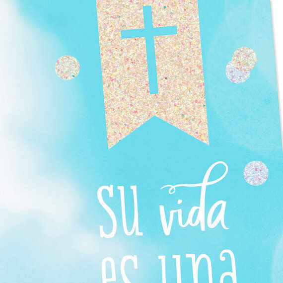 Blessings Spanish-Language Money Holder Congratulations Card, , large image number 4