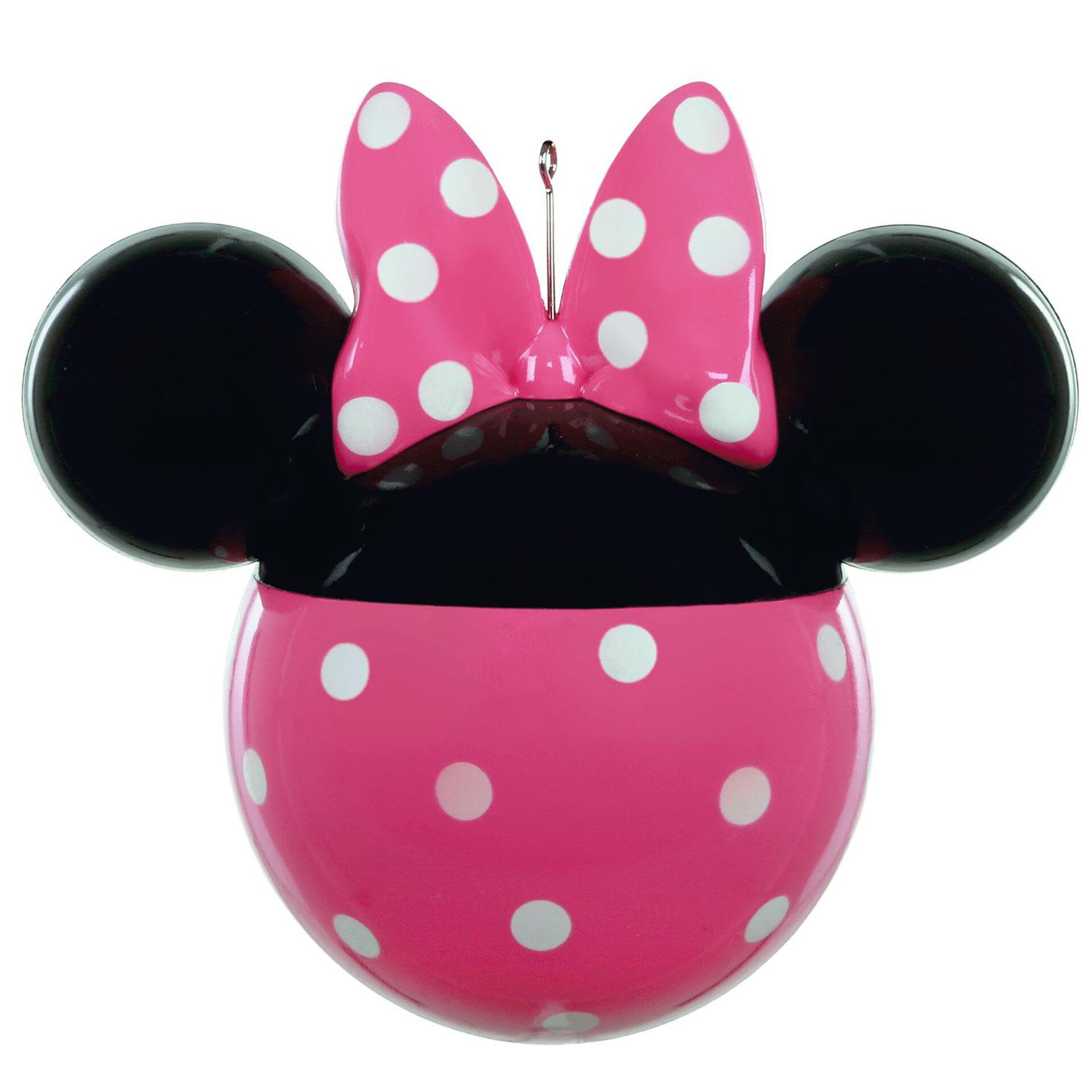 Disney Minnie Mouse Ears Silhouette Personalized Photo Ornament