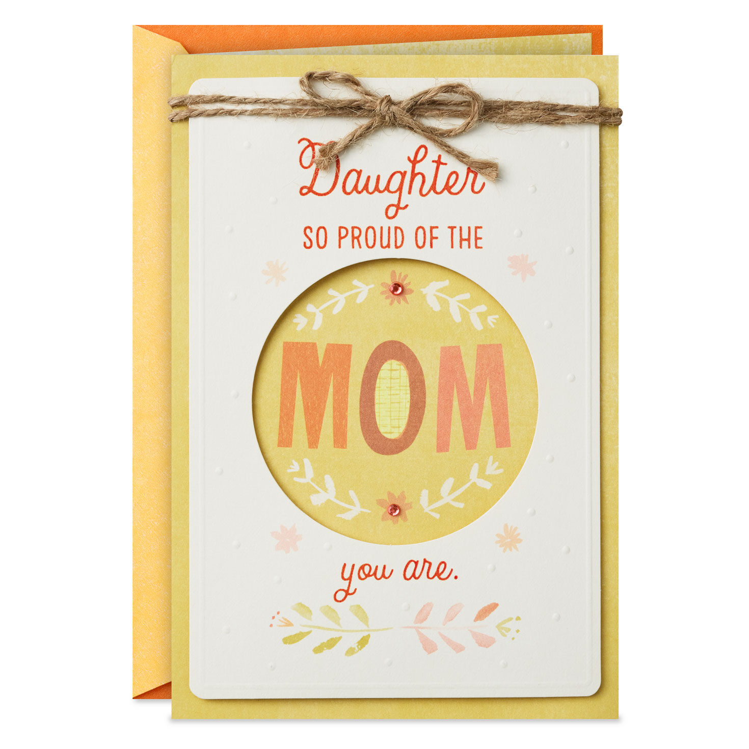 Celebrating You Mother's Day Card for Daughter