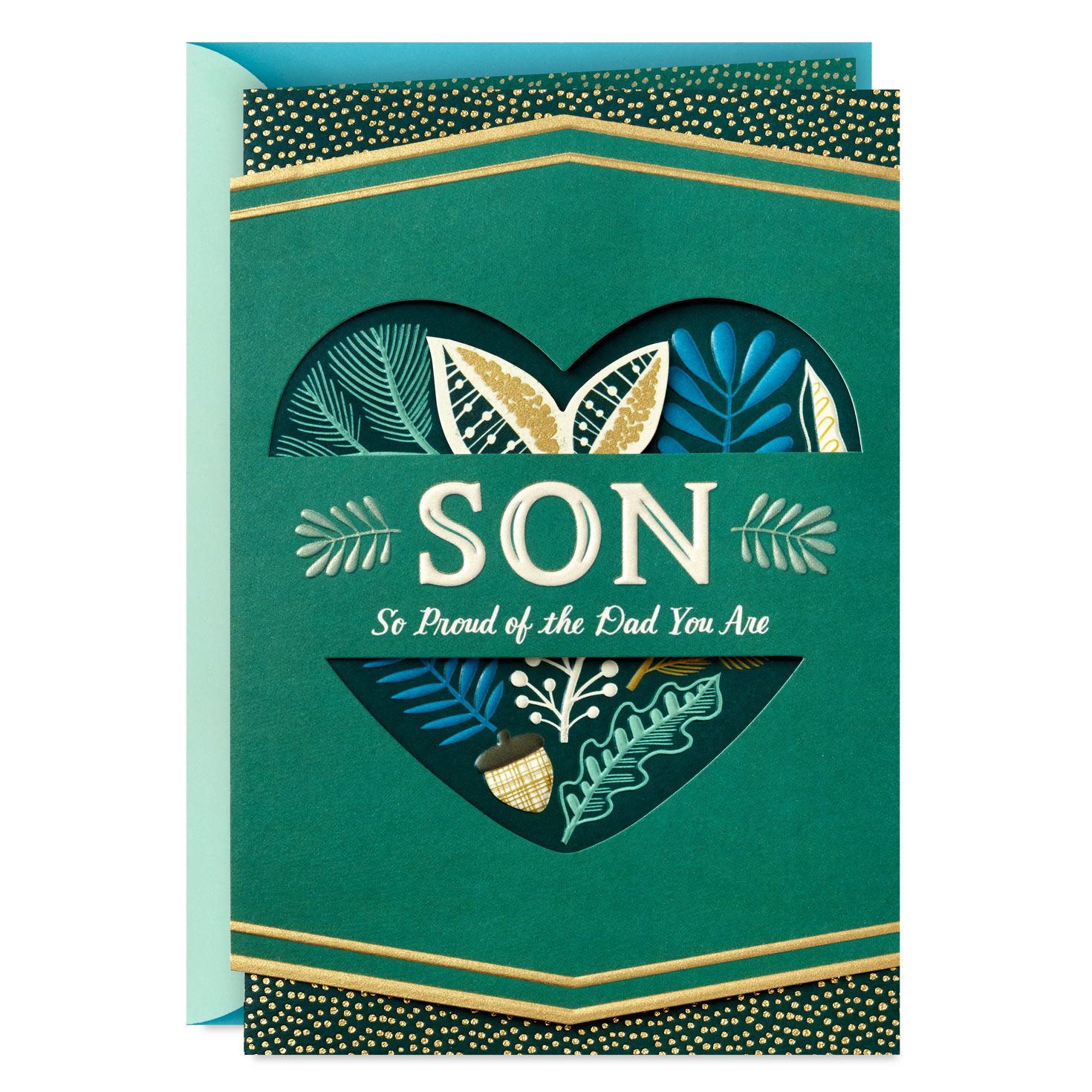 So Proud of the Dad You Are Father's Day Card for Son