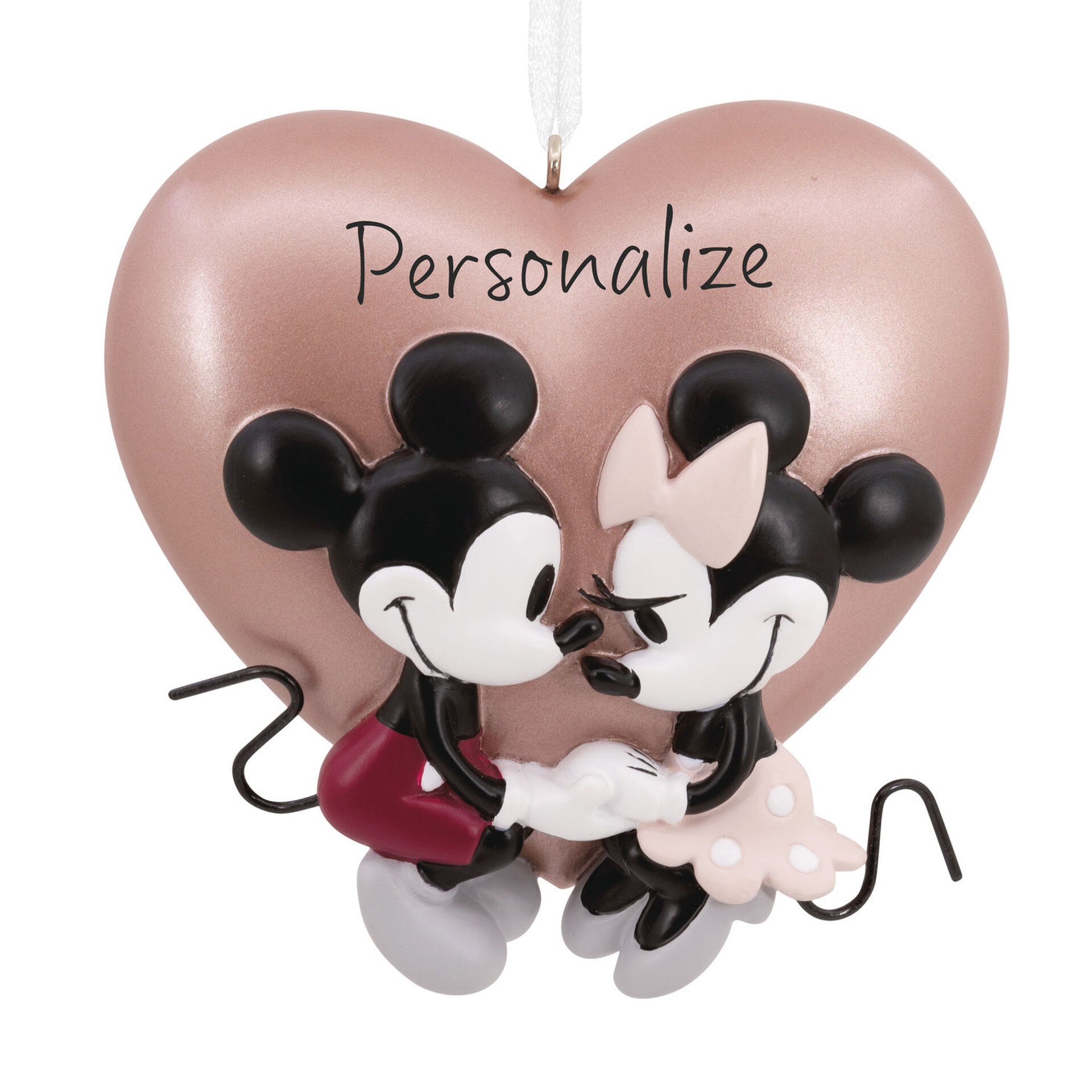 Disney Mickey and Minnie Love Personalized Hallmark Ornament - Gift  Ornaments - Hallmark
