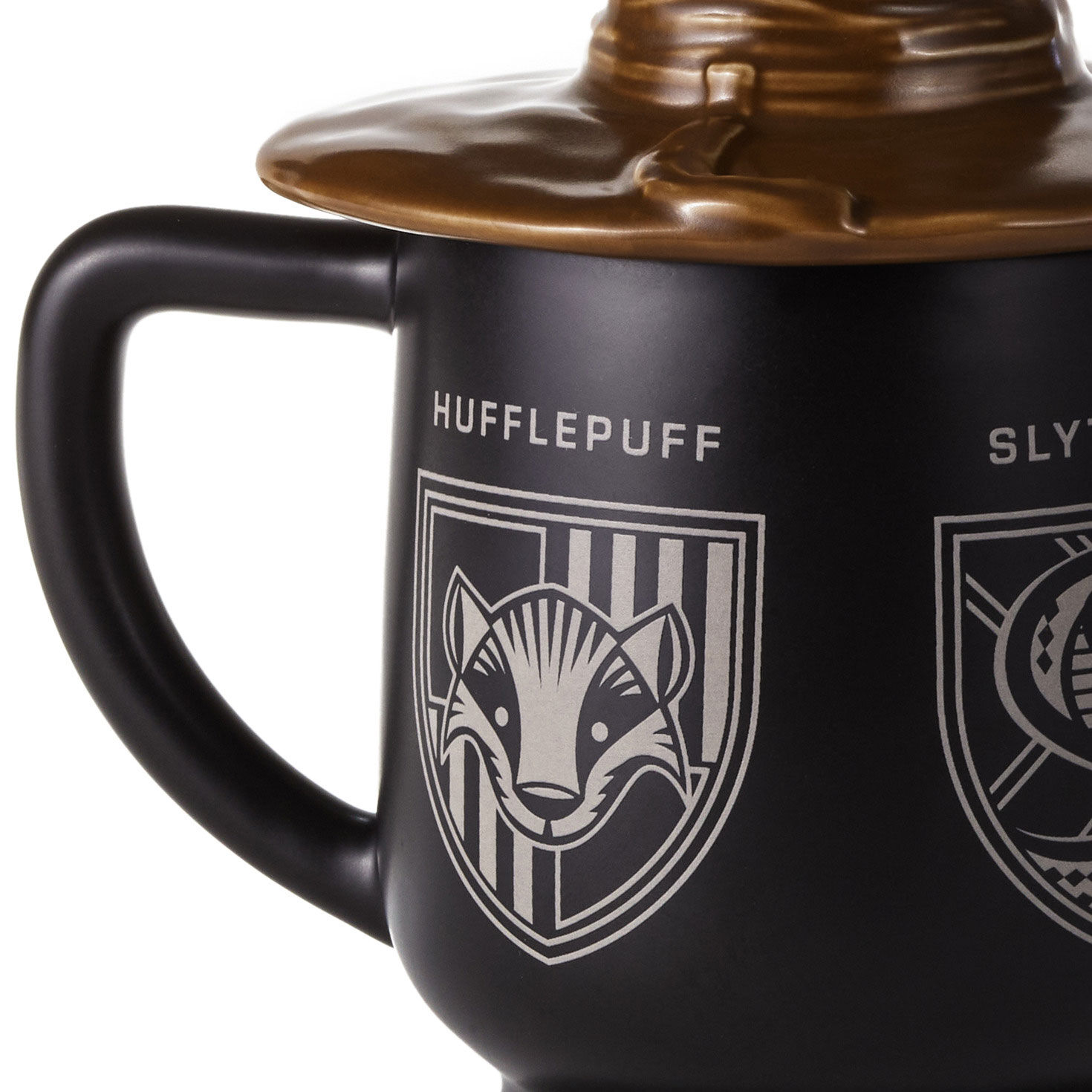 Harry Potter Talking Sorting Hat Mug With Lid closeup view image number 5