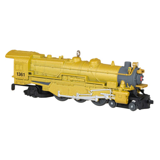Lionel® Trains Yellow 1361 Pennsylvania K4 Steam Locomotive Metal Ornament, 