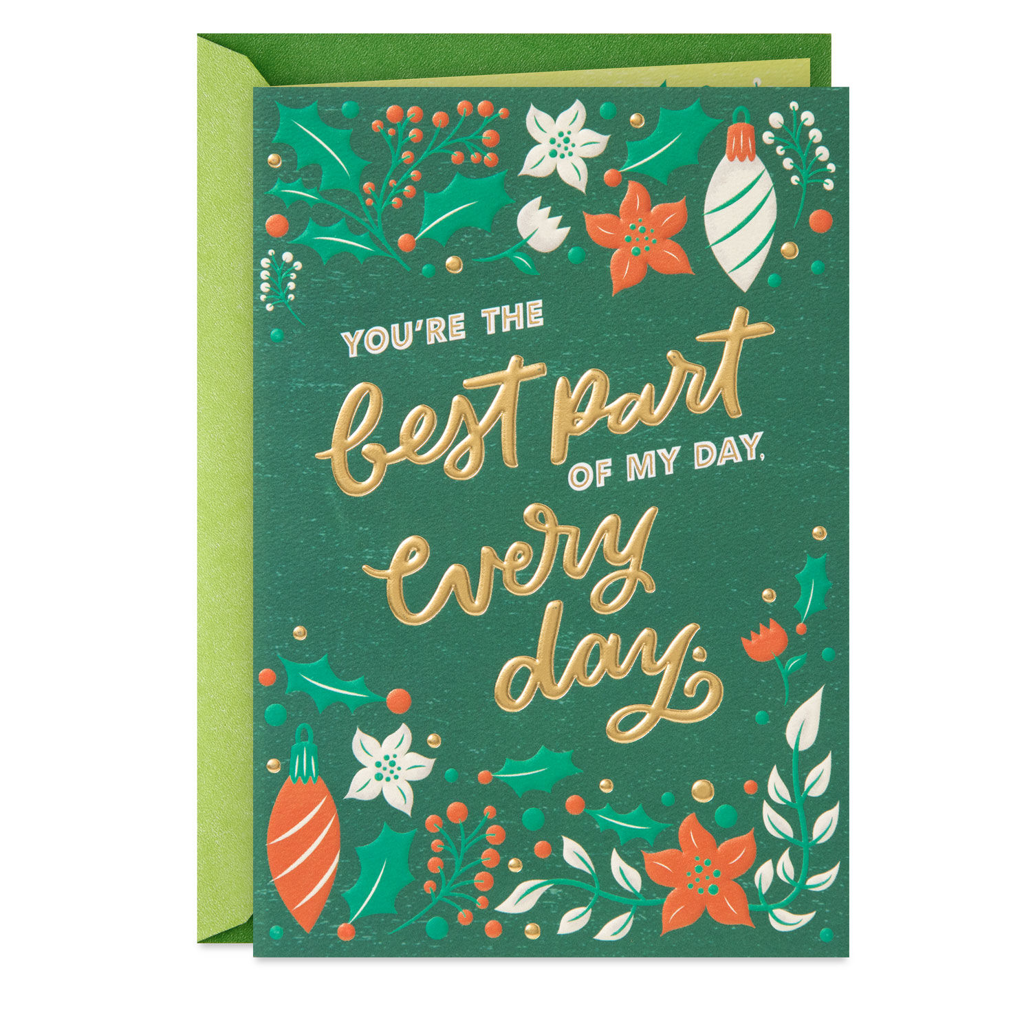 You're the Best Part of My Day Christmas Card Greeting Cards Hallmark