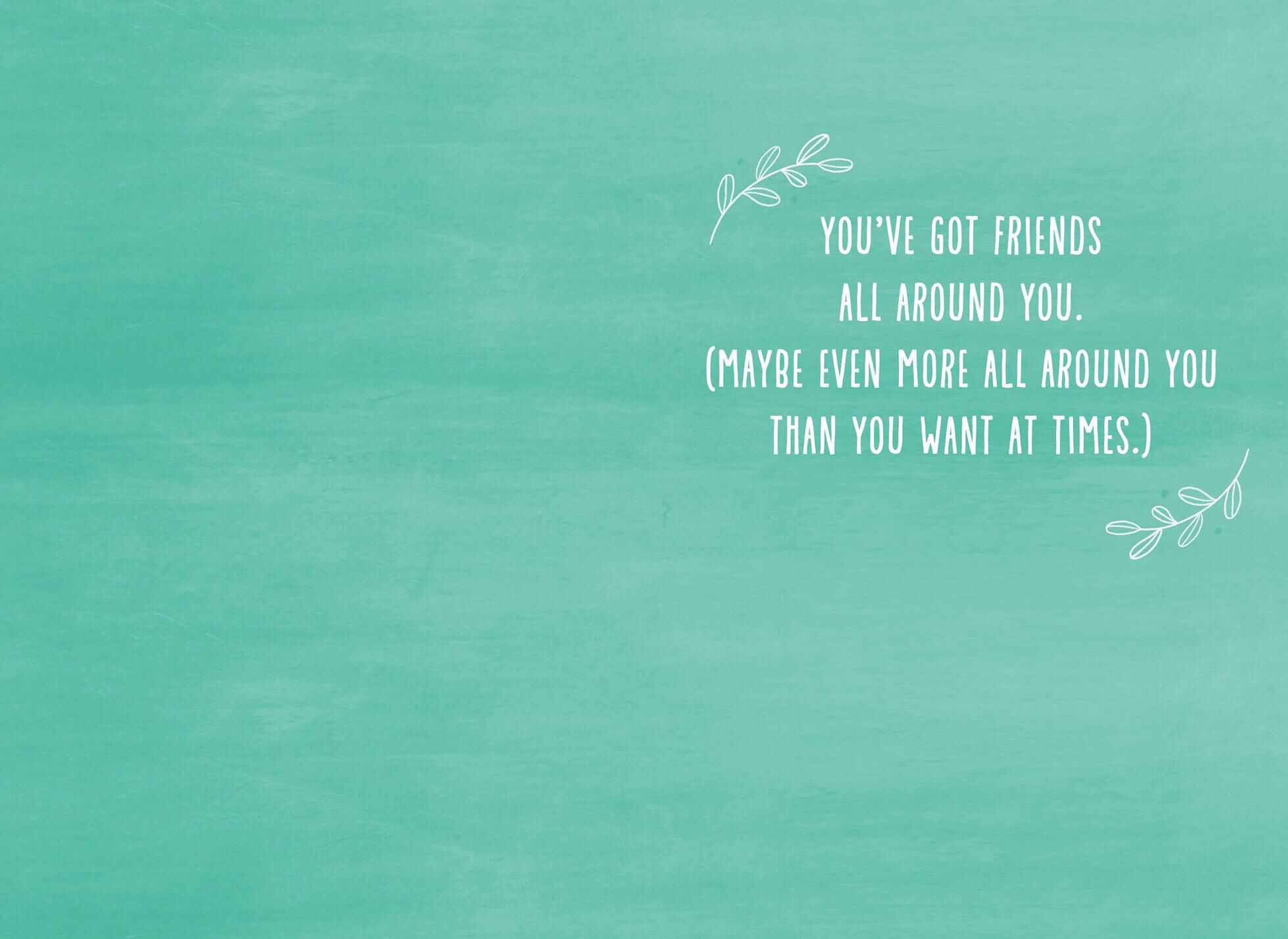 Peanuts® Snoopy and Friends Never Forget Encouragement Card