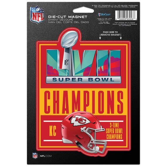 KC Super Bowl LVII Champions Magnet, , large image number 1